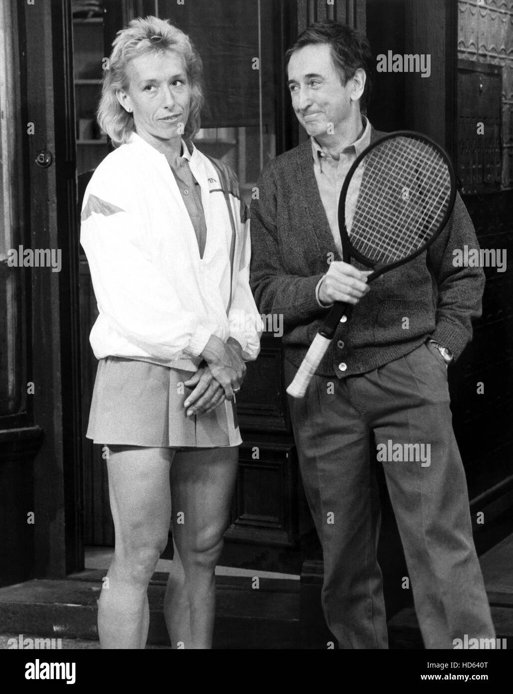 SESAME STREET SPECIAL, Martina Navratilova, Bob McGrath, 1988. © Sesame ...