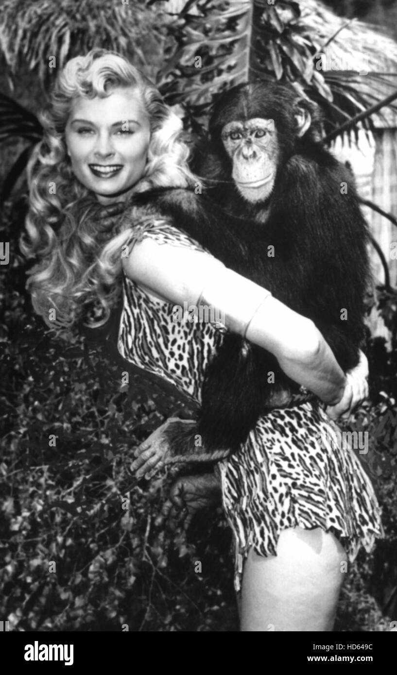 SHEENA QUEEN OF THE JUNGLE, Irish McCalla, 19551956 Stock Photo Alamy