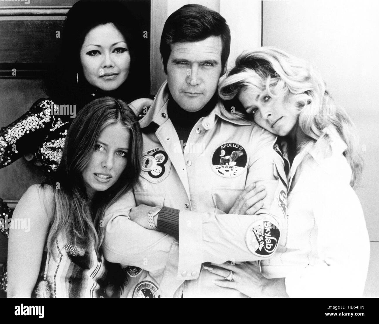 THE SIX MILLION DOLLAR MAN, center Lee Majors, 197478 Stock Photo Alamy(04)