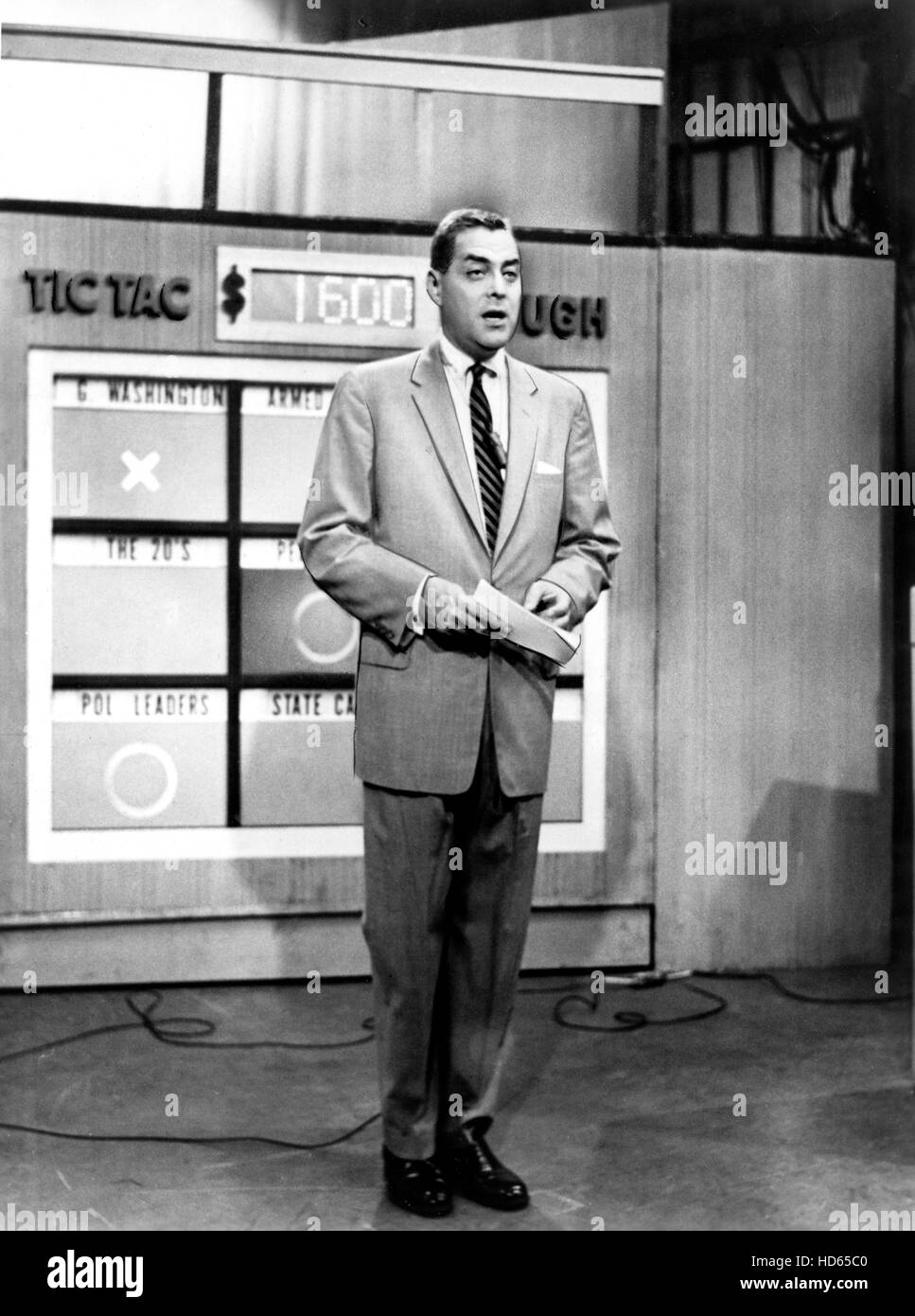 Tic tac dough host jack barry 1956 59 stock photo alamy