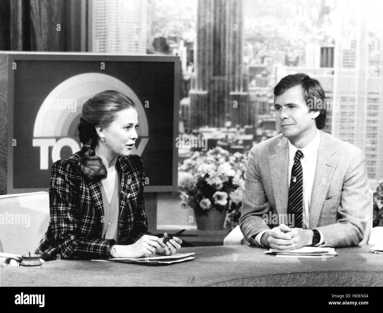 TODAY SHOW, Jane Pauley, Tom Brokaw, 1952present Stock Photo Alamy