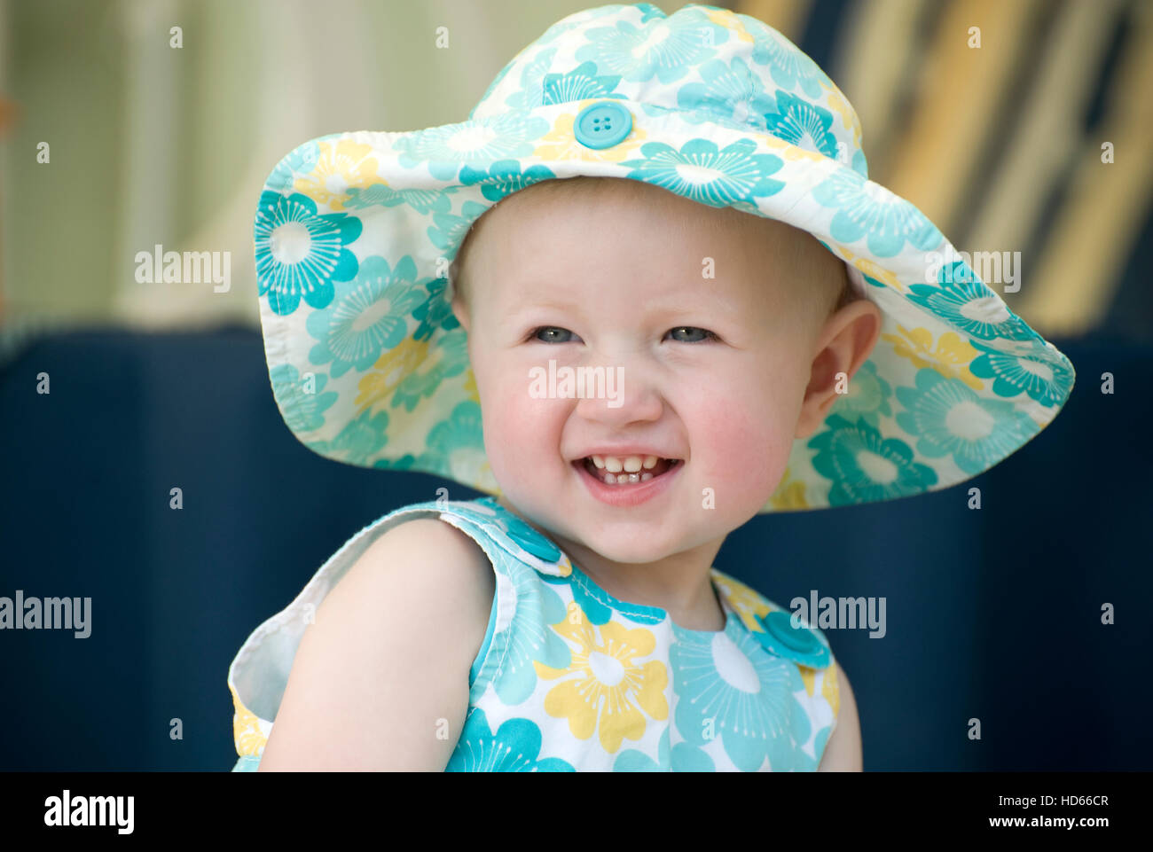 Infant, 18 months, portrait Stock Photo Alamy
