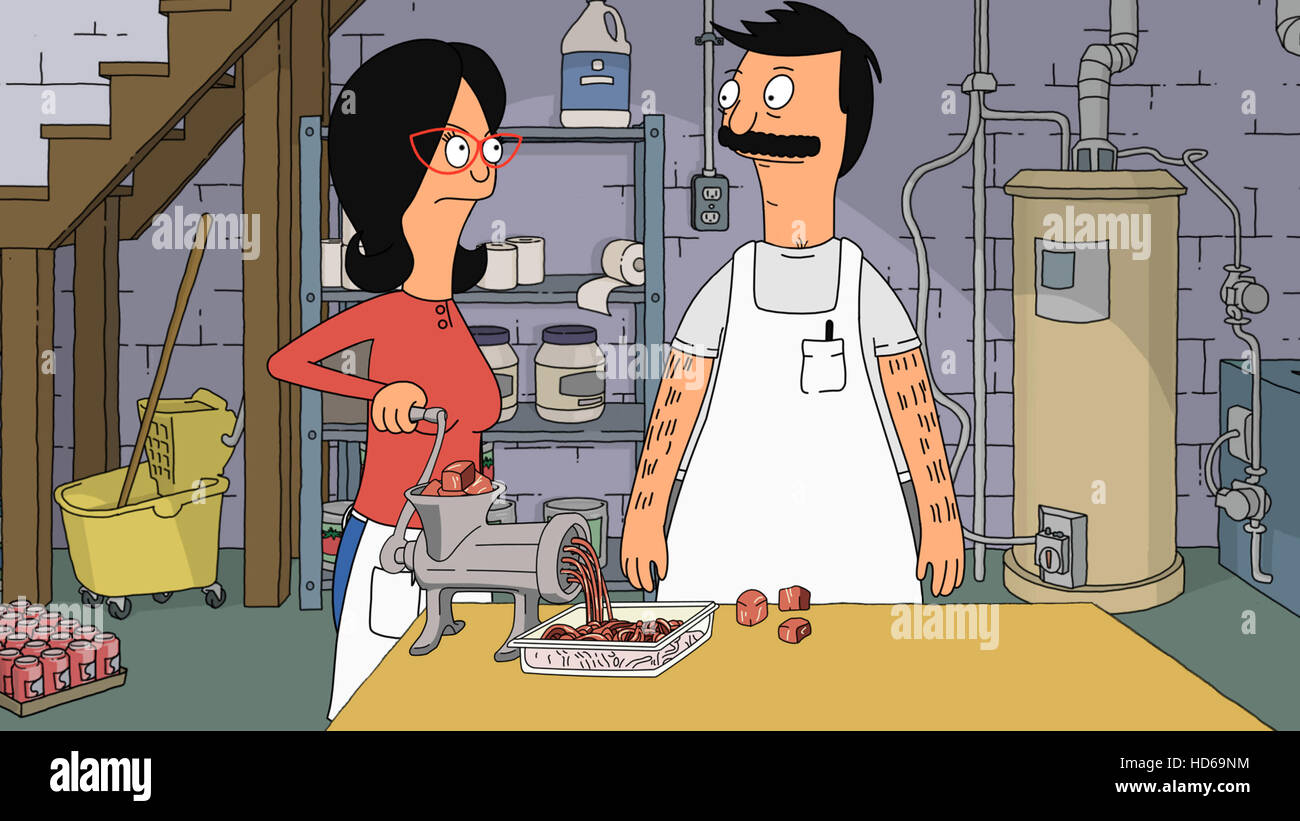 Bobs Burgers From Left Linda Belcher Bob Belcher Human Flesh