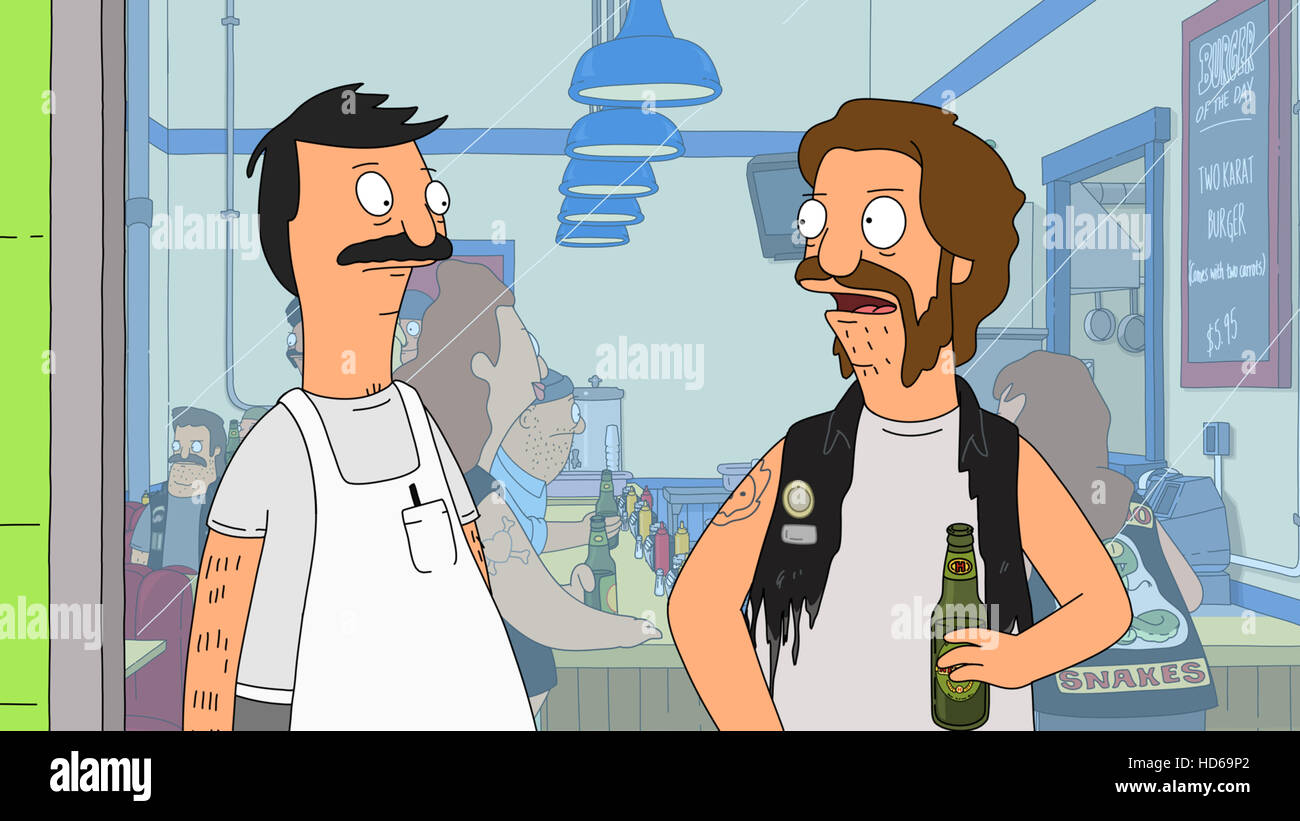 BOB'S BURGERS, (from left): Bob Belcher, Critter, 'Ear-sy Rider ...