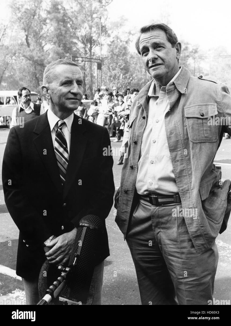 ON WINGS OF EAGLES, H. Ross Perot, Richard Crenna onset, 1986, © NBC