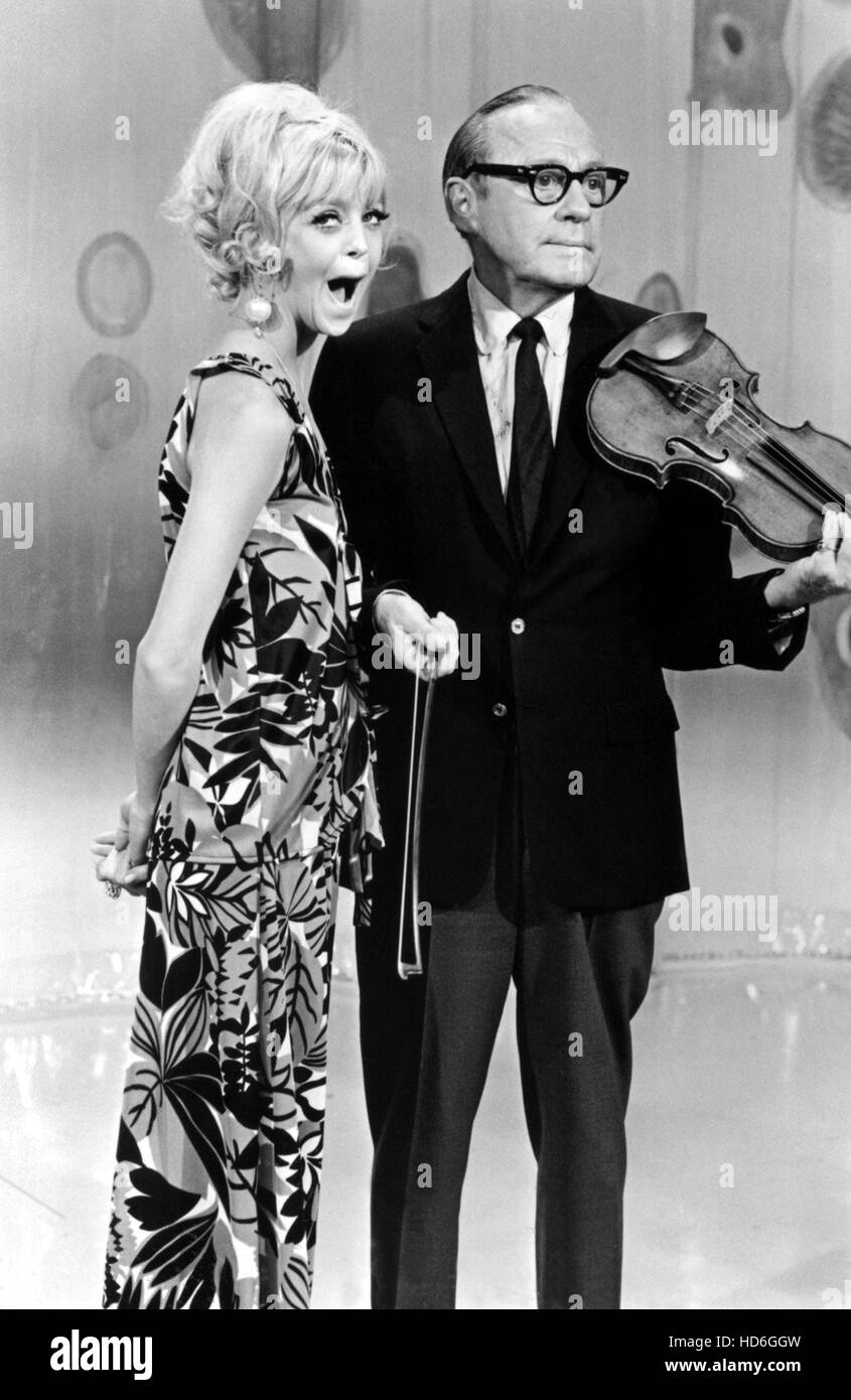 ROWAN AND MARTIN'S LAUGH-IN, Goldie Hawn, Jack Benny, 1968-1973 Stock ...