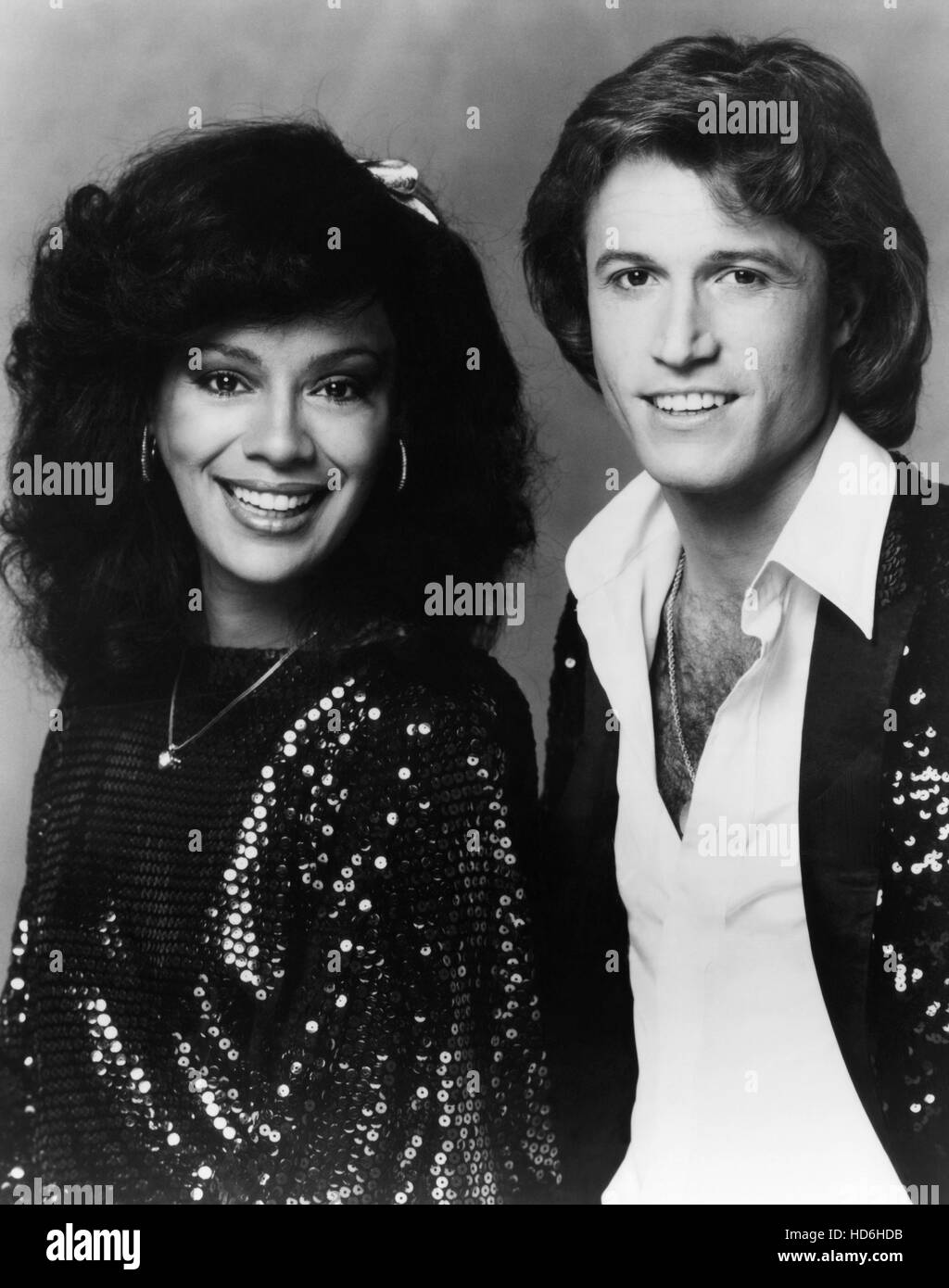 SOLID GOLD, Marilyn McCoo, Andy Gibb, 198088, (c)Paramount Television