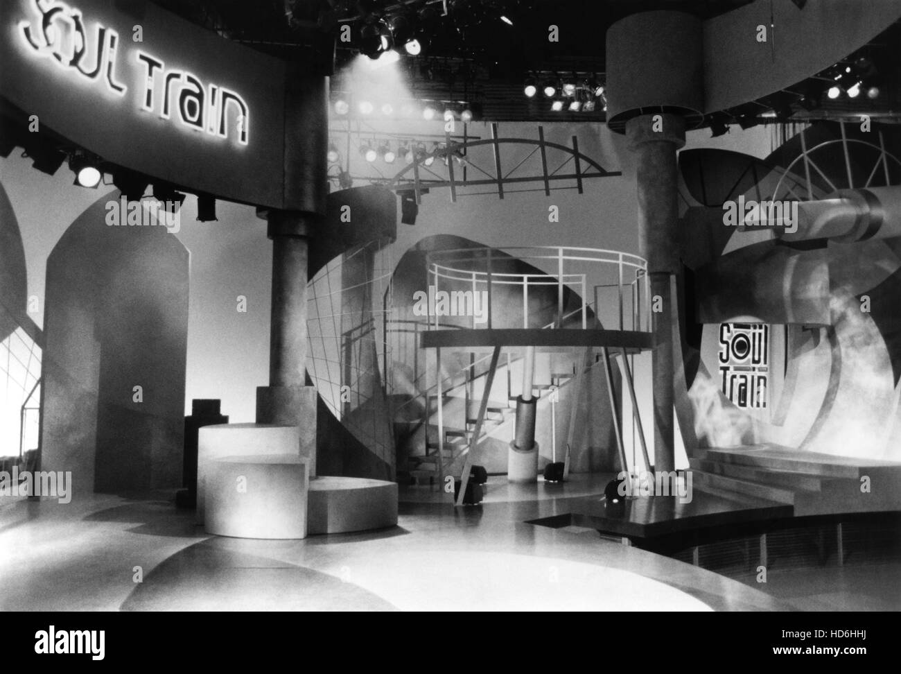 SOUL TRAIN, set, 1971 Stock Photo Alamy