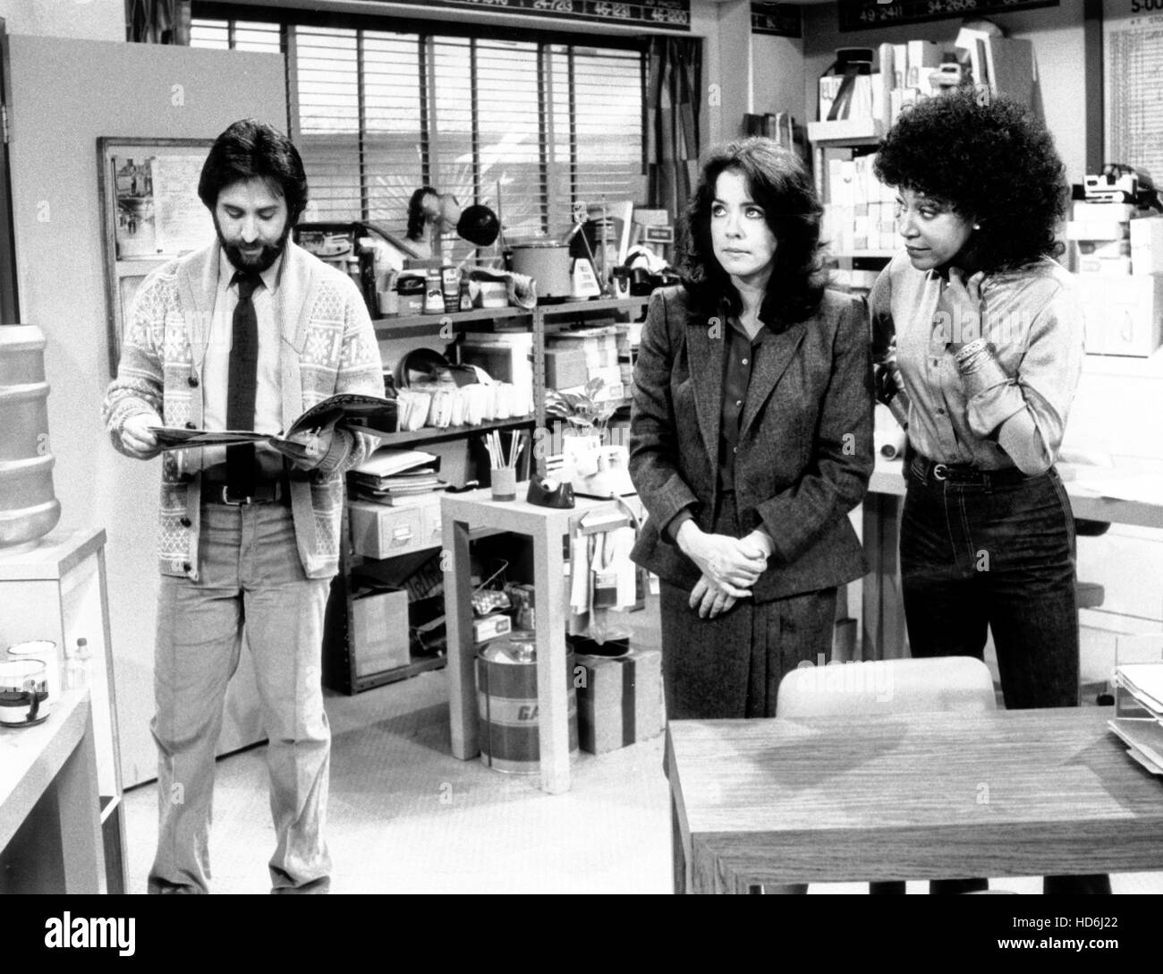 THE STOCKARD CHANNING SHOW, (from left): Ron Silver, Stockard Channing, Sydney Goldsmith, 1980. © Columbia Pictures Television Stock Photo