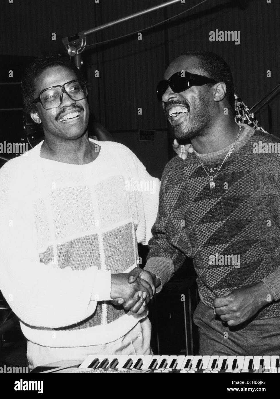 TV'S BLOOPERS AND PRACTICAL JOKES, Herbie Hancock, Stevie Wonder, 1984