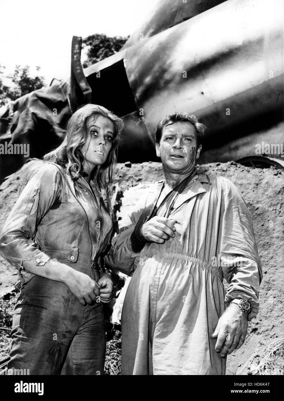 TWILIGHT ZONE, 1959-64, Antoinette Bower, Richard Basehart, 'Probe