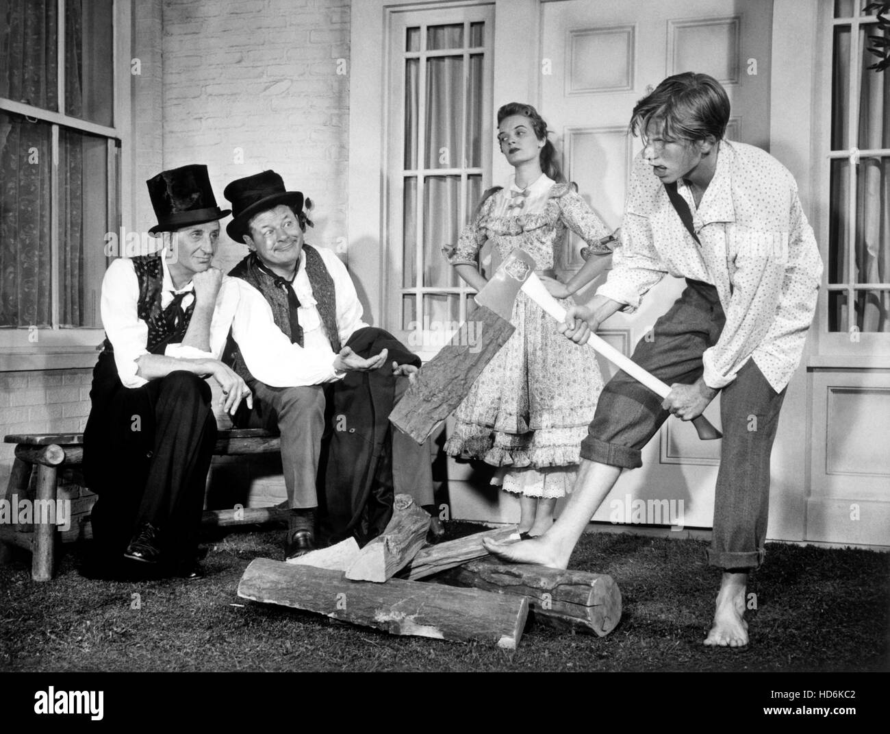 Jimmy Rathbone THE UNITED STATES STEEL HOUR, from left: Basil Rathbone, Jack Carson ...
