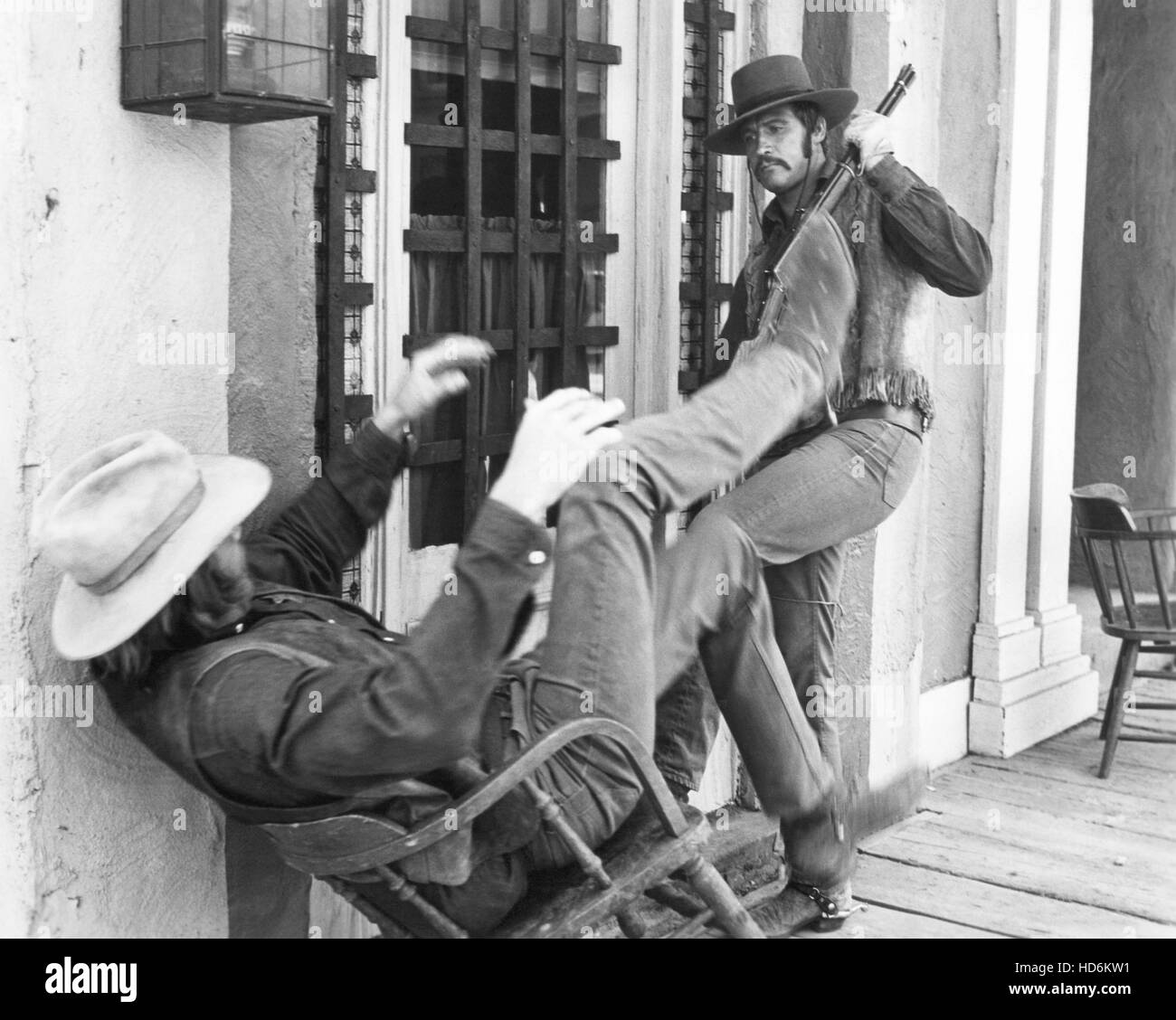 THE VIRGINIAN (aka THE MEN FROM SHILOH), Lee Majors (right), 'The Price ...