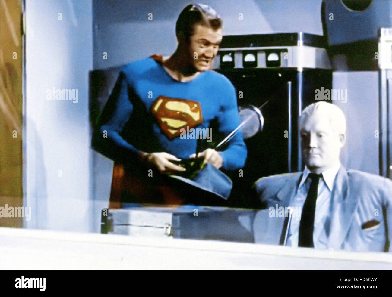 THE ADVENTURES OF SUPERMAN, George Reeves, 1952-58 Stock Photo - Alamy