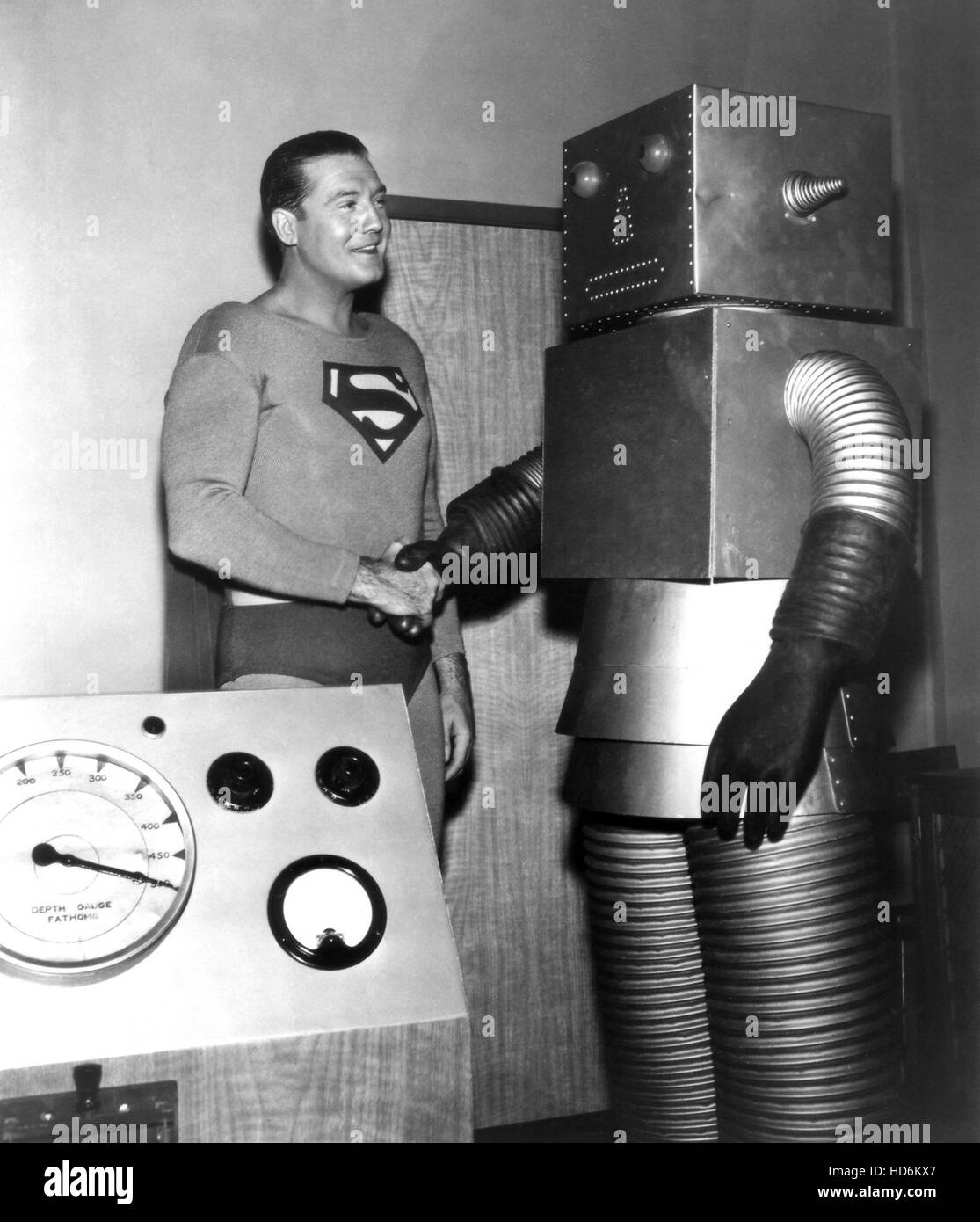 THE ADVENTURES OF SUPERMAN, George Reeves, 'The Runaway Robot' (Season ...