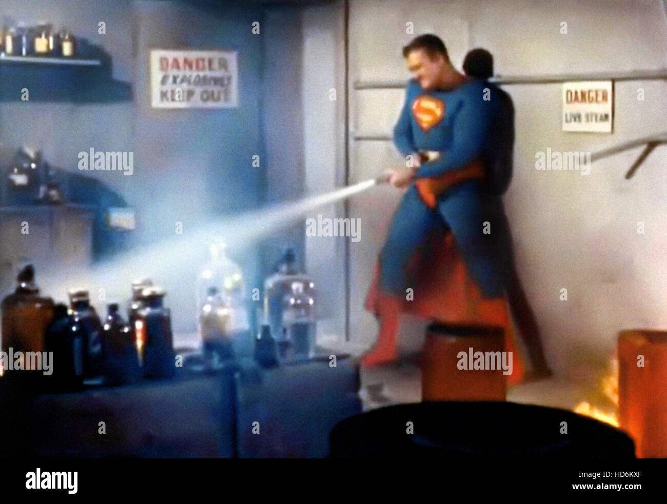 THE ADVENTURES OF SUPERMAN, George Reeves, 1952-58 Stock Photo - Alamy