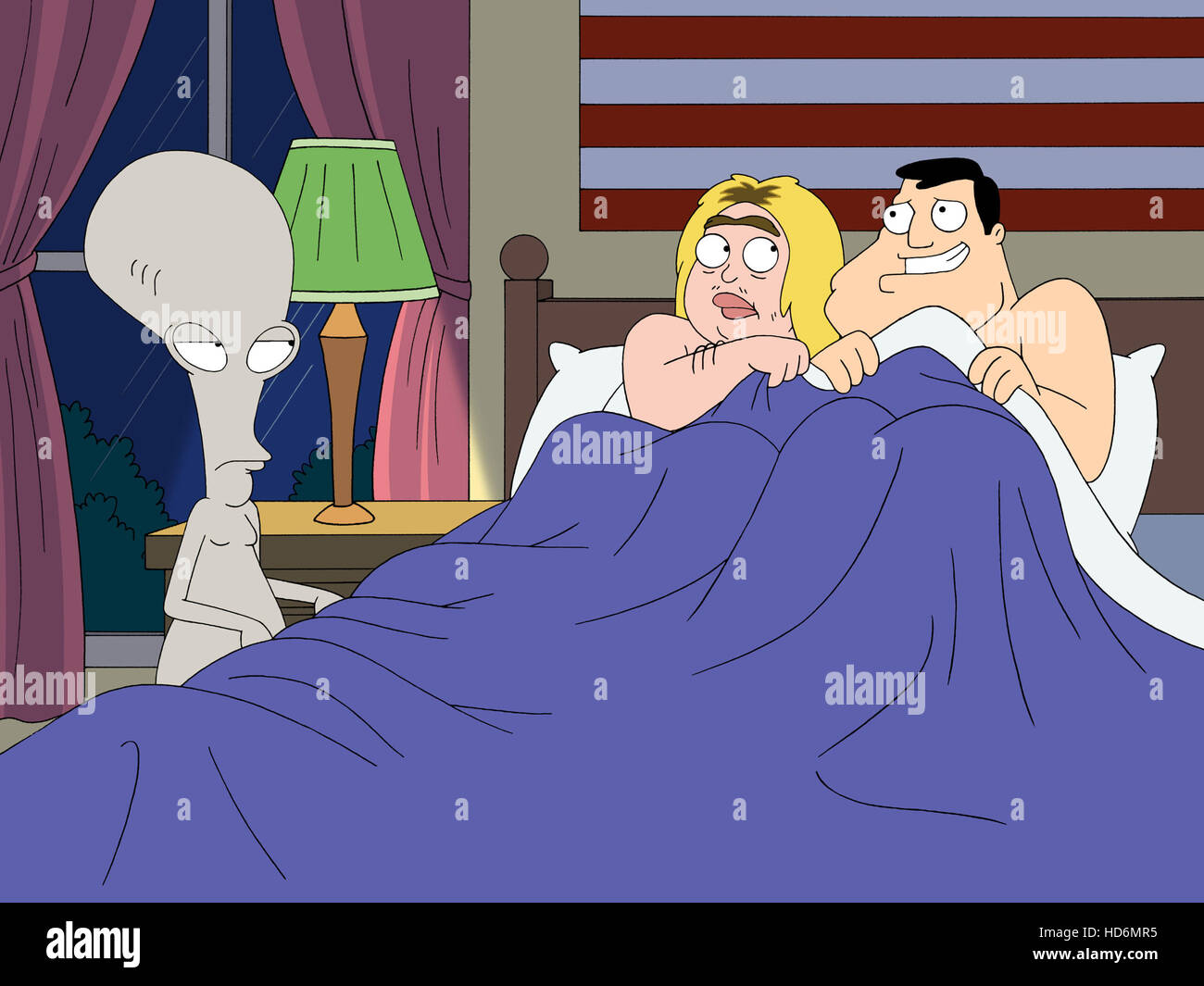 AMERICAN DAD, (from left): Roger, Francine Smith, Stan Smith, 'Shallow  Vows', (Season 5, aired Nov. 15, 2009), 2005-. TM and Stock Photo - Alamy