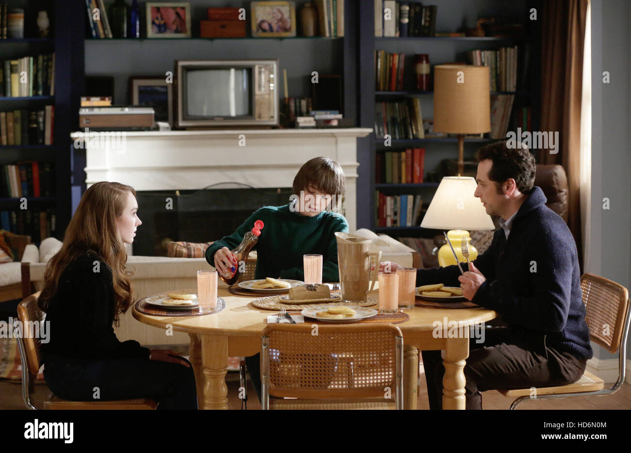 The Americans L R Holly Taylor Keidrich Sellati Matthew Rhys In One Day In The Life Of 