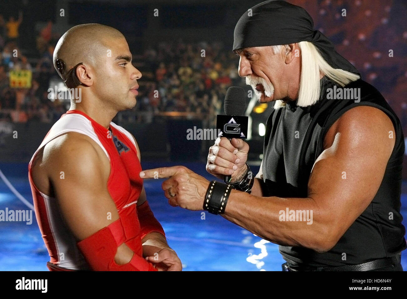GLADIATORS, Brick Hulk Hogan, (Season 2, Episode 111), 2008-09. Photo: Peter Stone / © MGM Stock Photo - Alamy