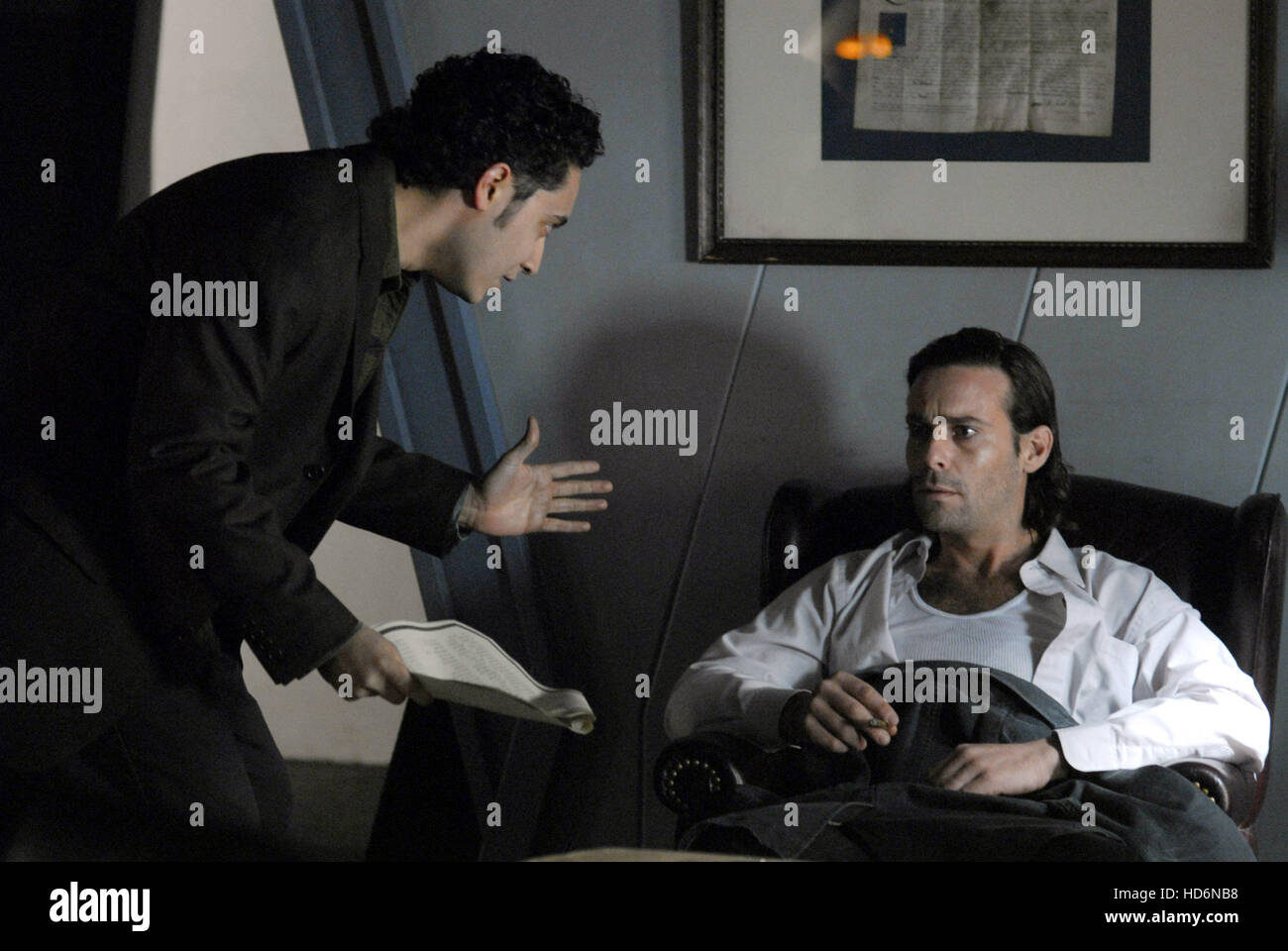 BATTLESTAR GALACTICA, Alessandro Juliani, James Callis, 'Occupation