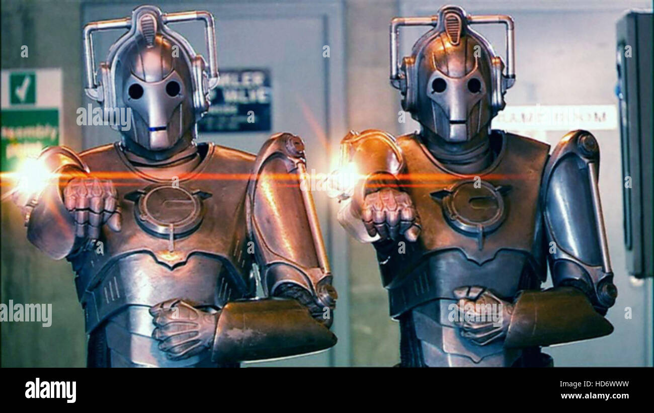 DOCTOR WHO, Cybermen in 'Doomsday' (Season 2, Episode 13, aired July 8, 2006). ©BBC/courtesy Everett Collection Stock Photo