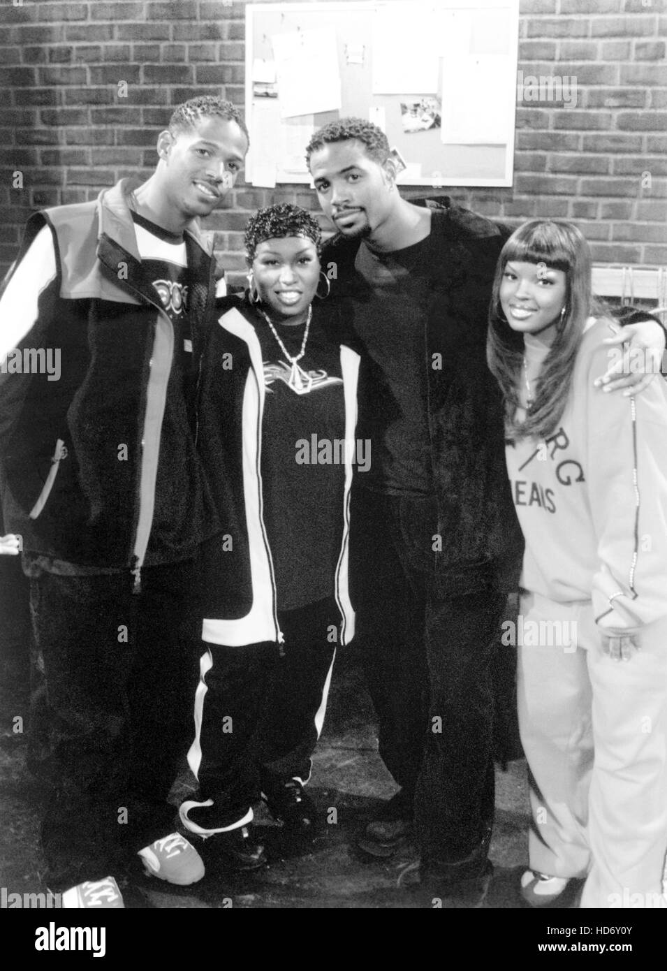 THE WAYANS BROS., Marlon Wayans, Missy Elliott, Shawn Wayans, Nicole