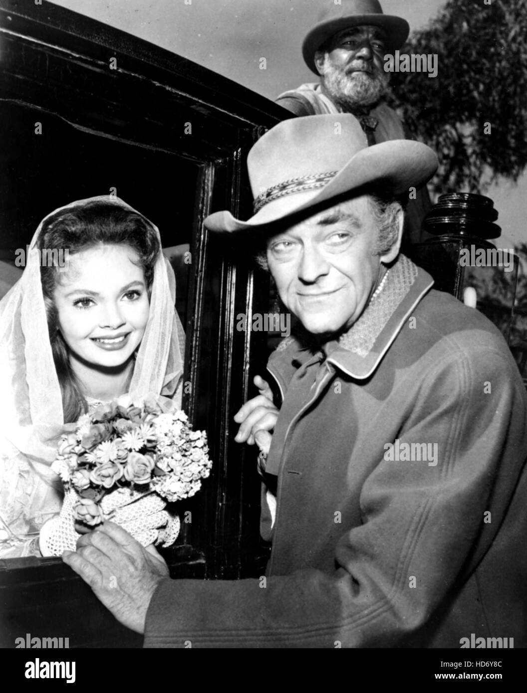 WAGON TRAIN, Jeanine Riley, John McIntire, Frank McGrath (background