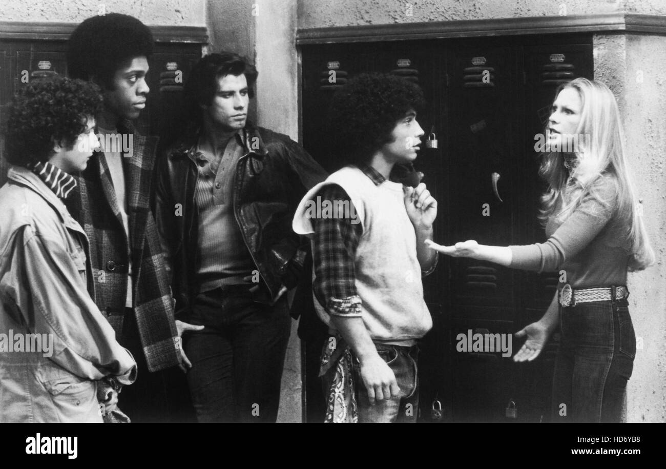 BACK, KOTTER, from left Ron Palillo, Lawrence HiltonJacobs