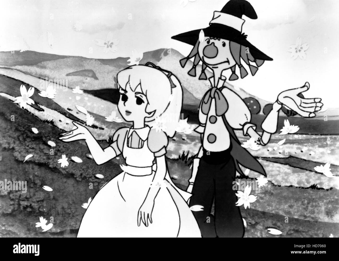 Wizard of oz, dorothy and scarecrow Black and White Stock Photos & Images Alamy