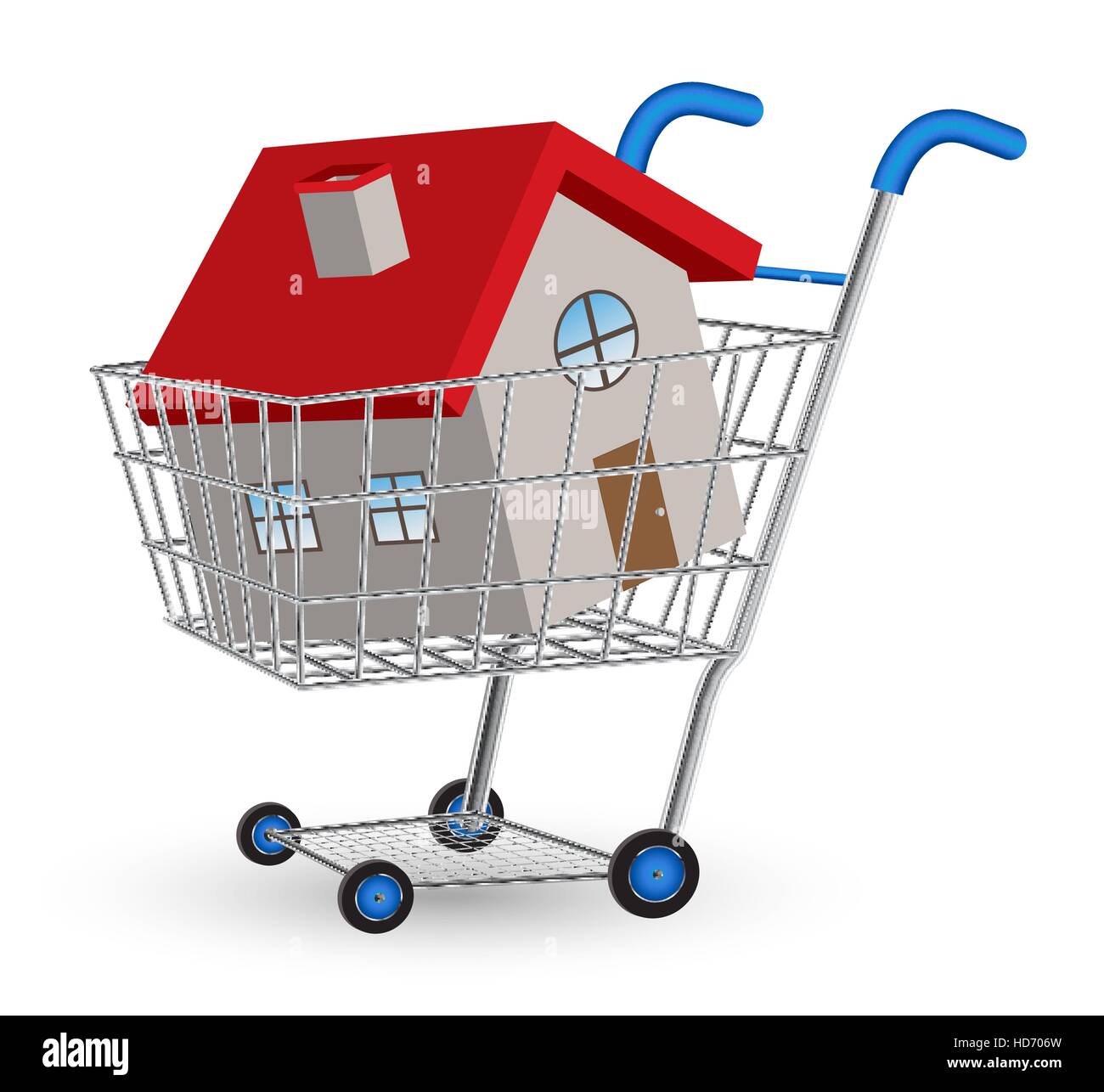 Shopping cart Stock Vector Images Alamy