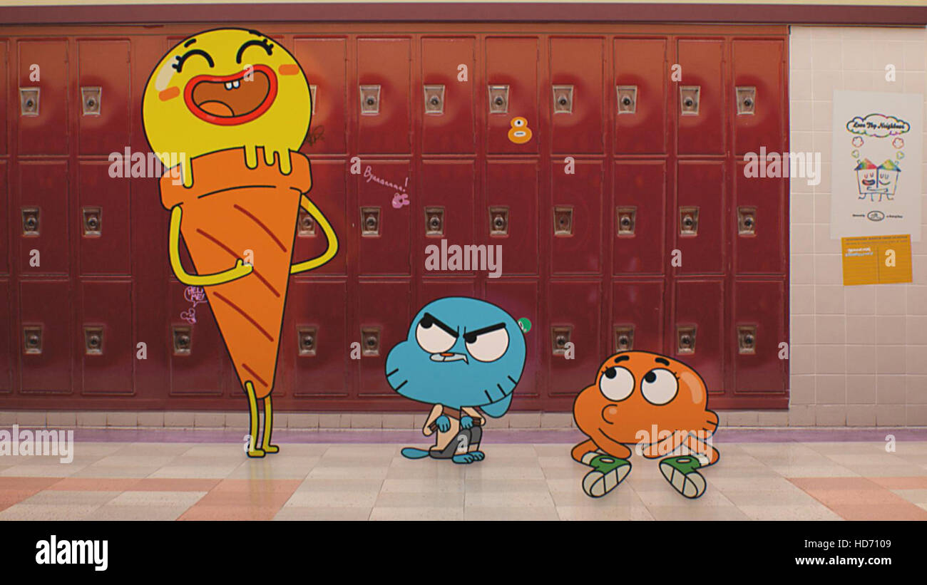 Cartoon Characters: The Amazing World of Gumball (season 3)