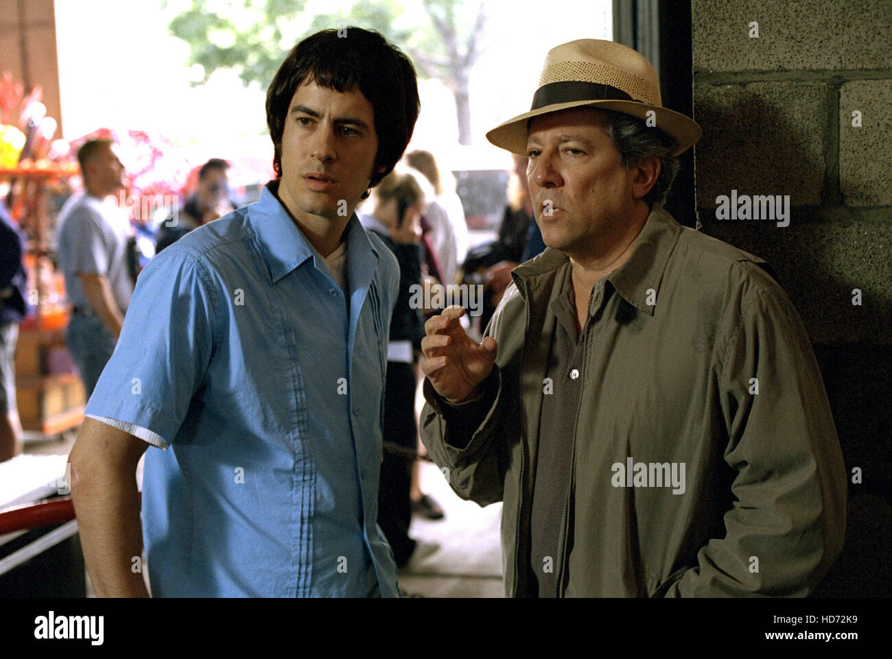 BLEACHER BUMS, Peter Riegert (right), 2001 Stock Photo Alamy