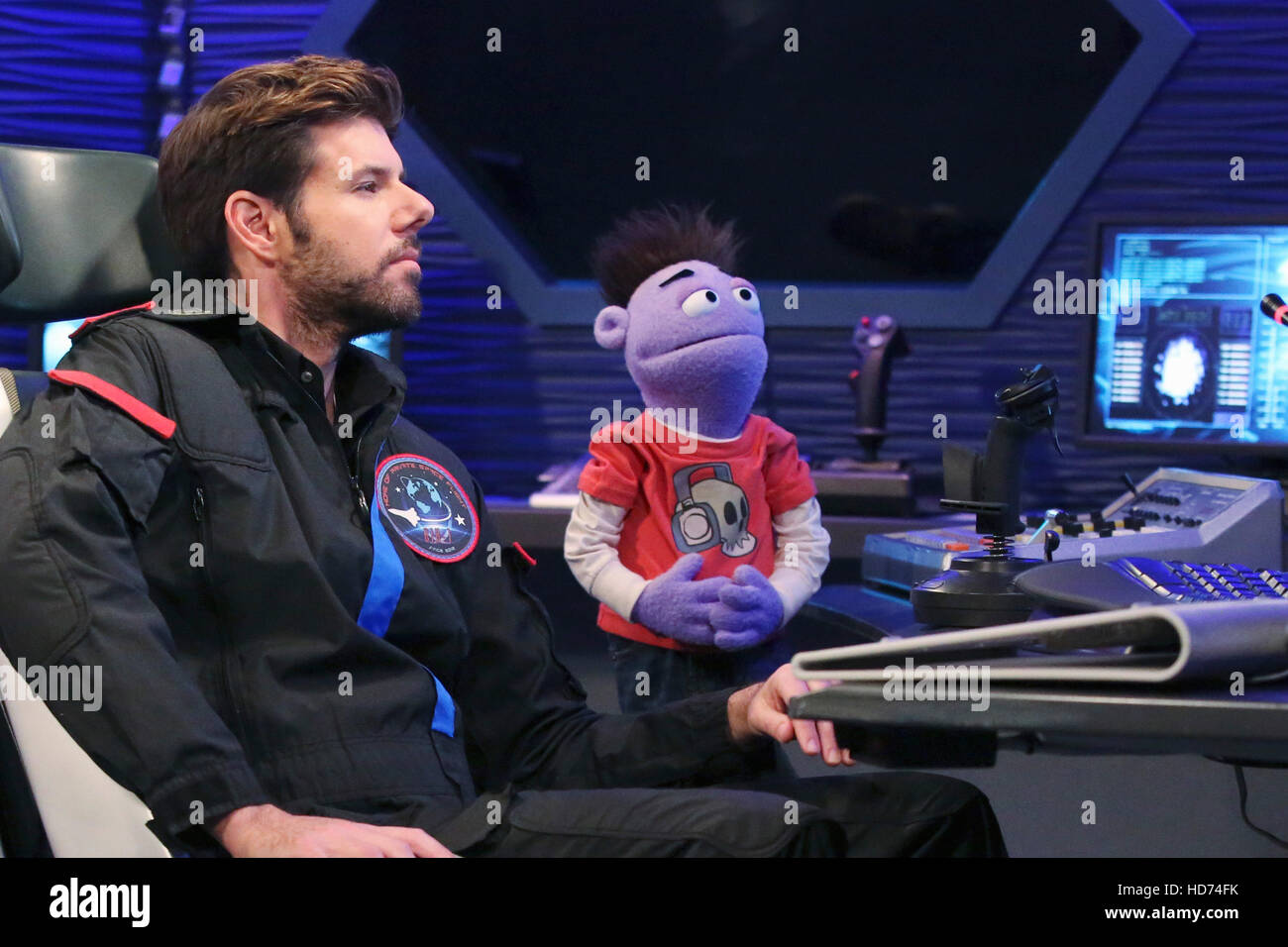 CRASH & BERNSTEIN, lr Jonathan McClain, Crash in 'Flushed in Spaced