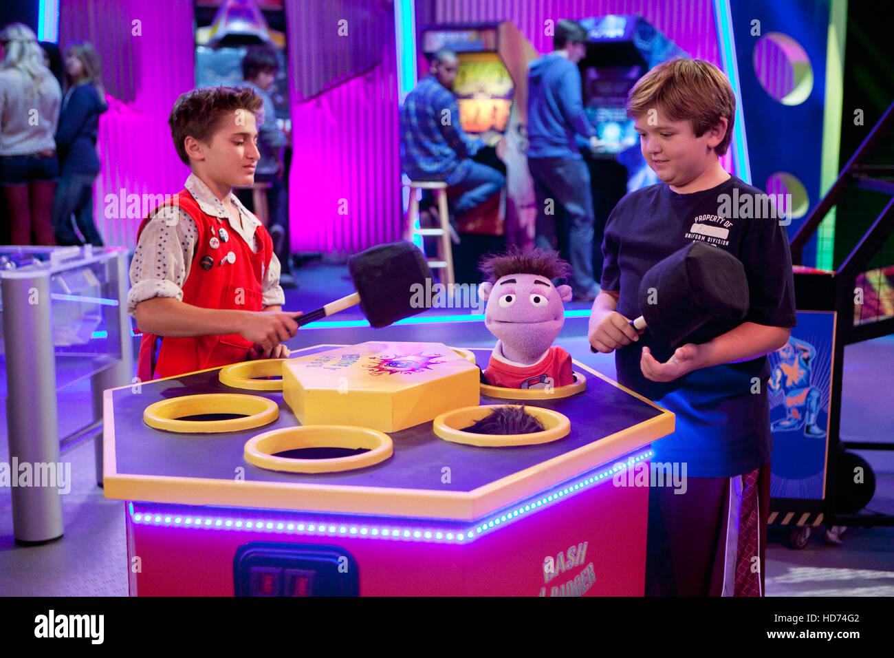 CRASH & BERNSTEIN, (from left) Aaron R. Landon, Cole Jensen, 'Crash