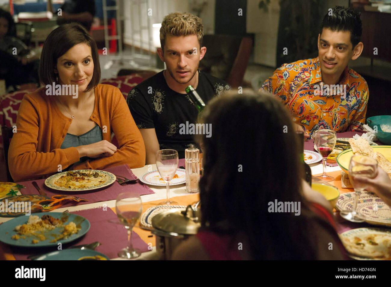 CRASHING, (from left): Louise Ford, Jonathan Bailey, Amit Shah, (Season ...