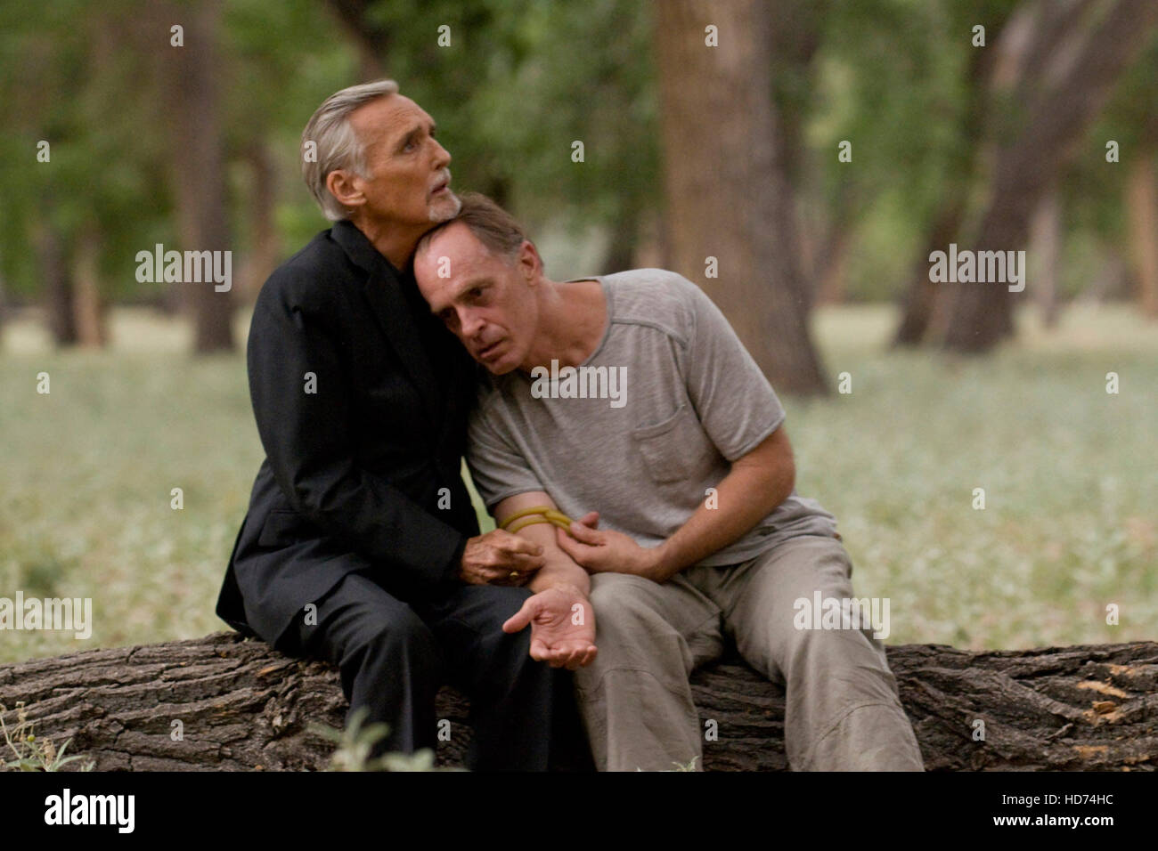 CRASH, (from left) Dennis Hopper, Keith Carradine, (Season 2, ep. 207
