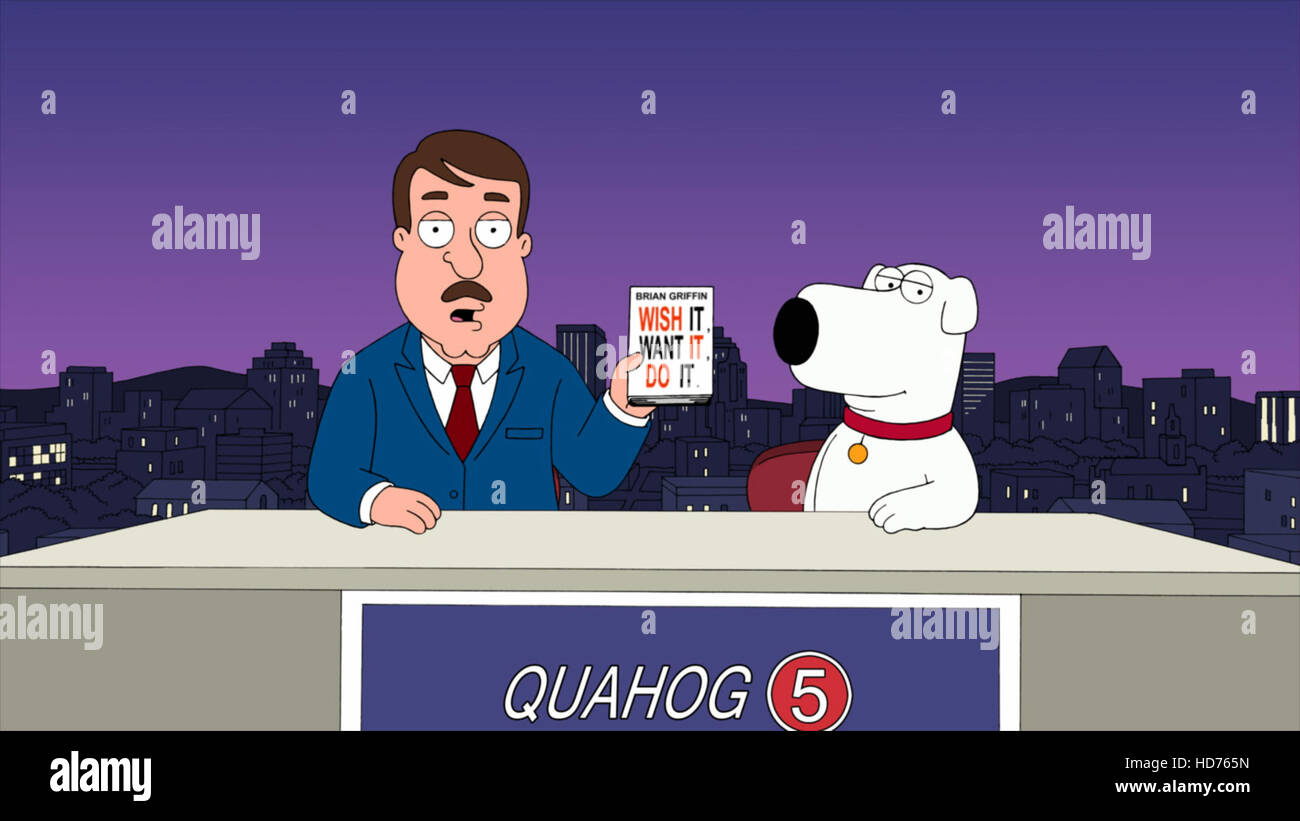 FAMILY GUY, Brian the dog (right), 'Brian Writes A Bestseller', (Season