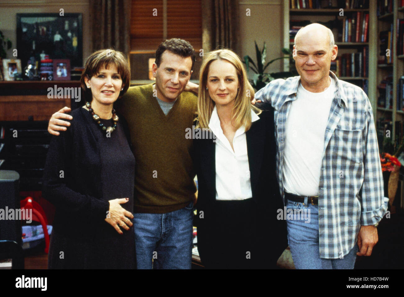 MAD ABOUT YOU, lr Mary Matalin, Paul Reiser, Helen Hunt, James
