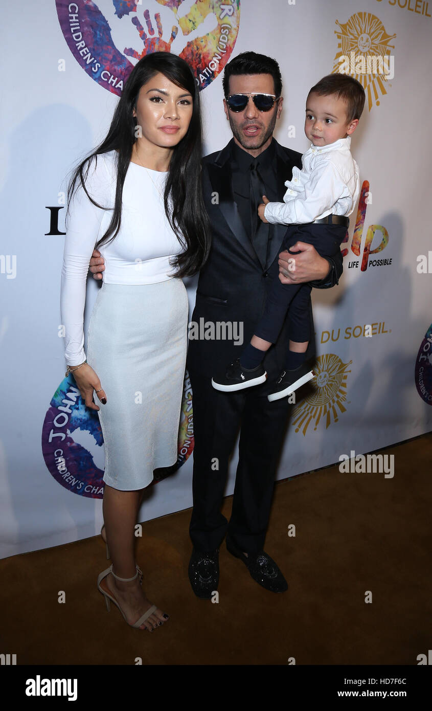 Criss Angel HELP gold carpet at The Luxor Featuring: Shaunyl Benson