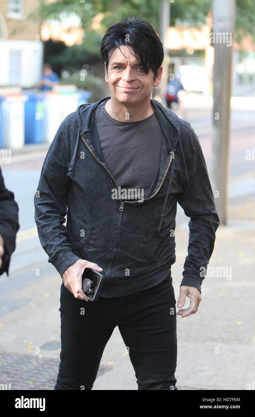 Gary Numan and Gemma O'Neil outside ITV Studios Featuring ...