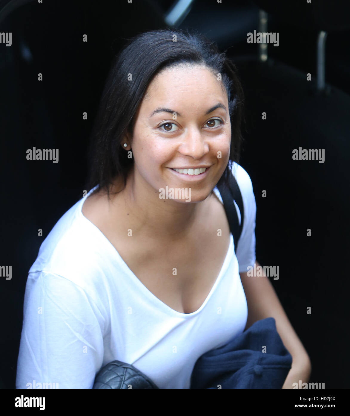 Rhea Bailey outside ITV Studios Featuring Rhea Bailey Where London