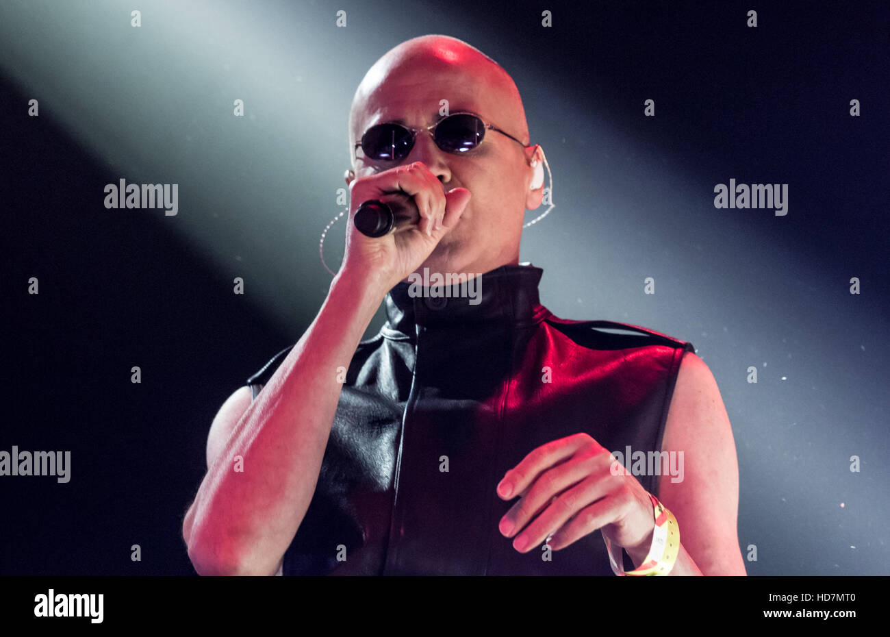 The Human League performing at Bestival Featuring The Human League, Philip Oakey Where Newport