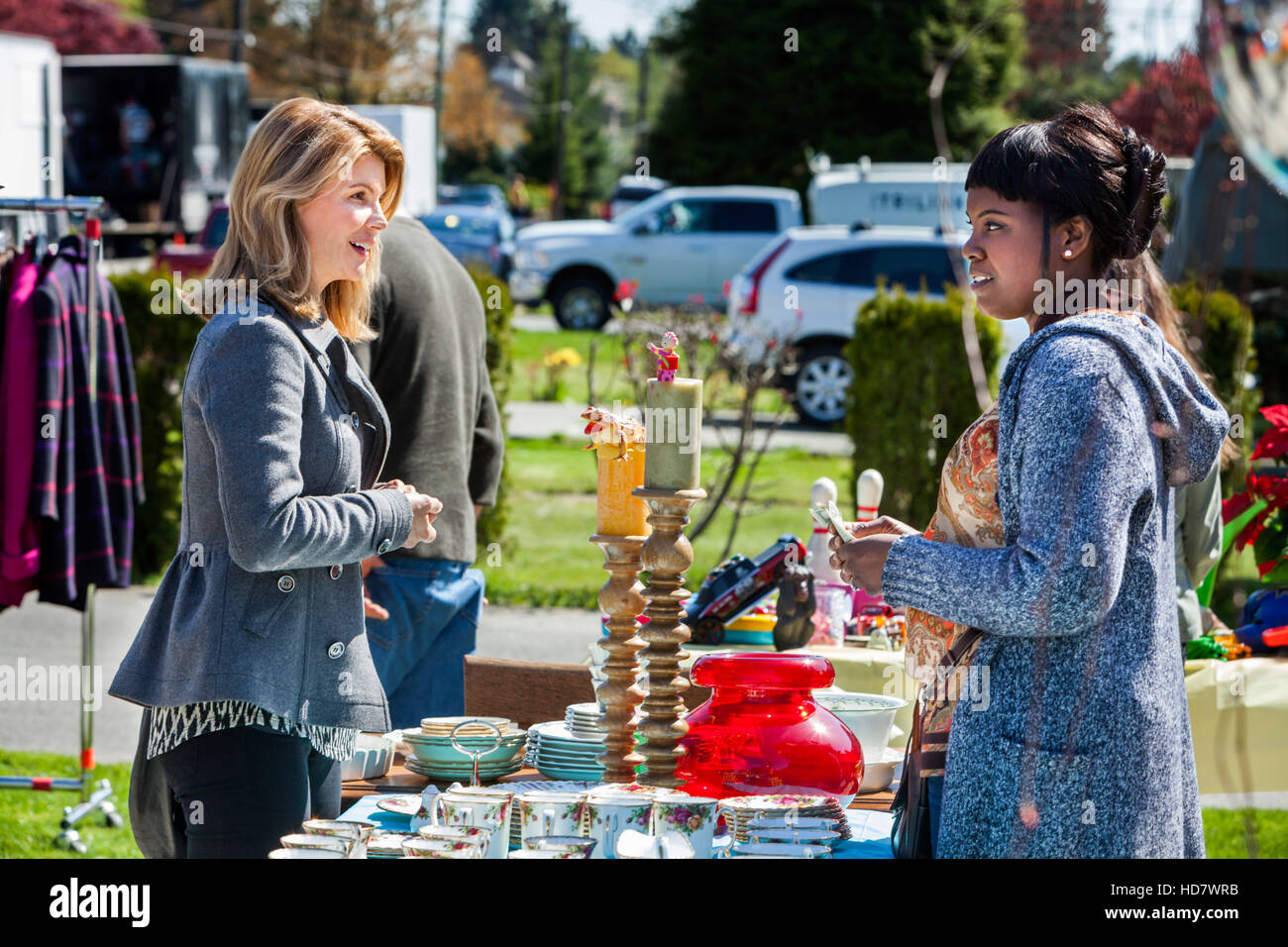 GARAGE SALE MYSTERY, left Lori Loughlin, 2013, ph Eike Schroter