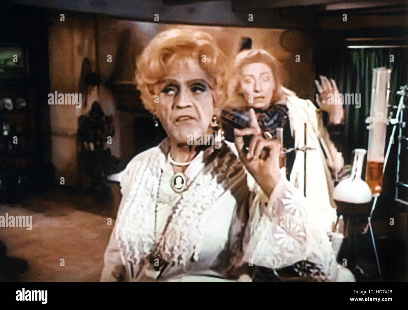 THE GIRL FROM U.N.C.L.E., (from left): Boris Karloff, Maryesther Denver