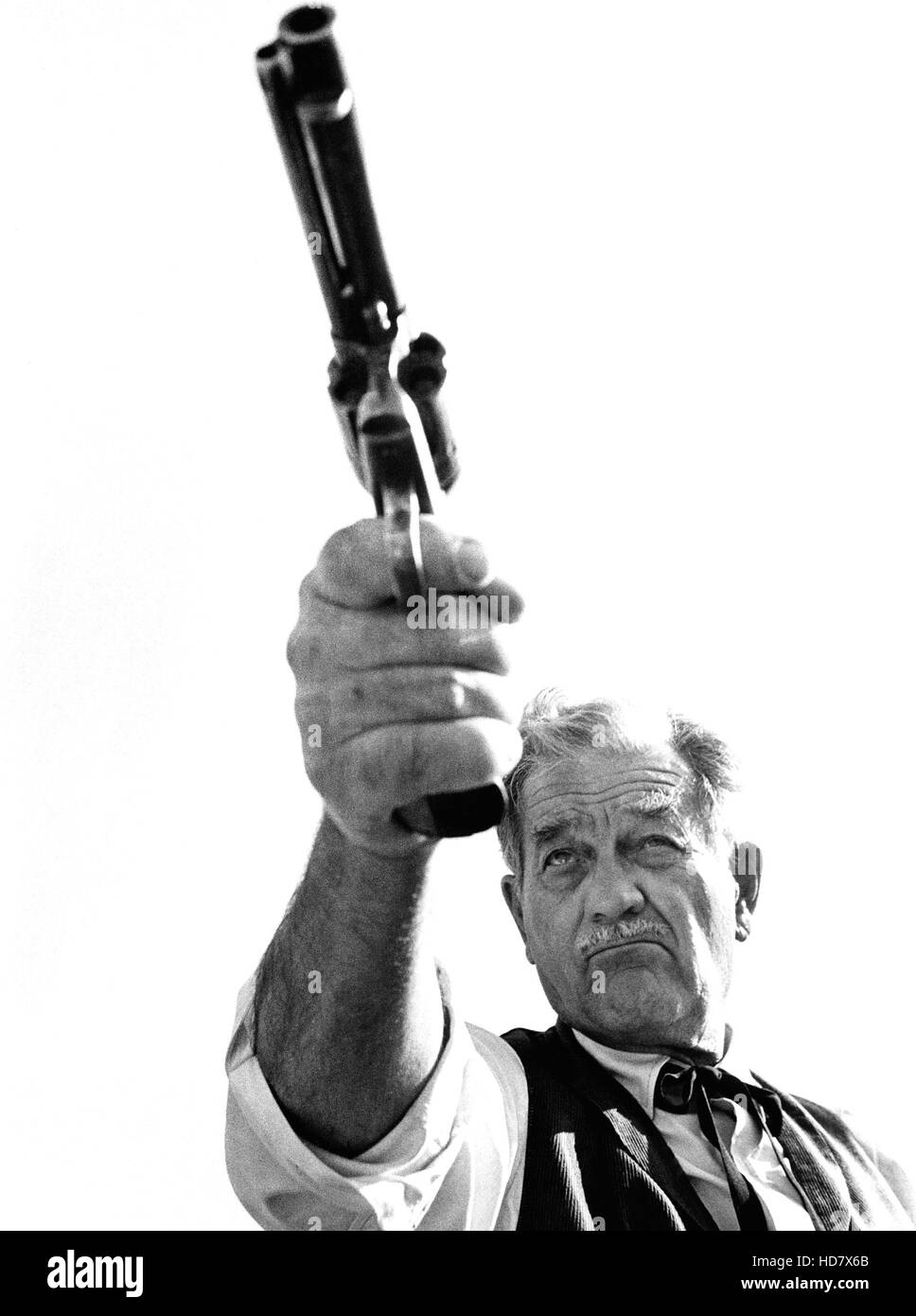 GUNSMOKE, Milburn Stone, 19551975 Stock Photo Alamy