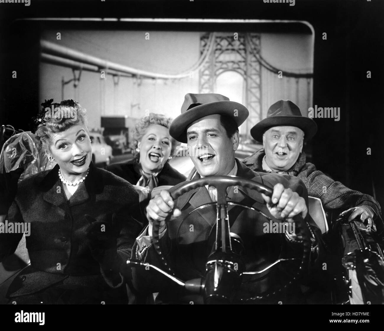 I LOVE LUCY, Lucille Ball, Vivian Vance, Desi Arnaz, William Frawley ...