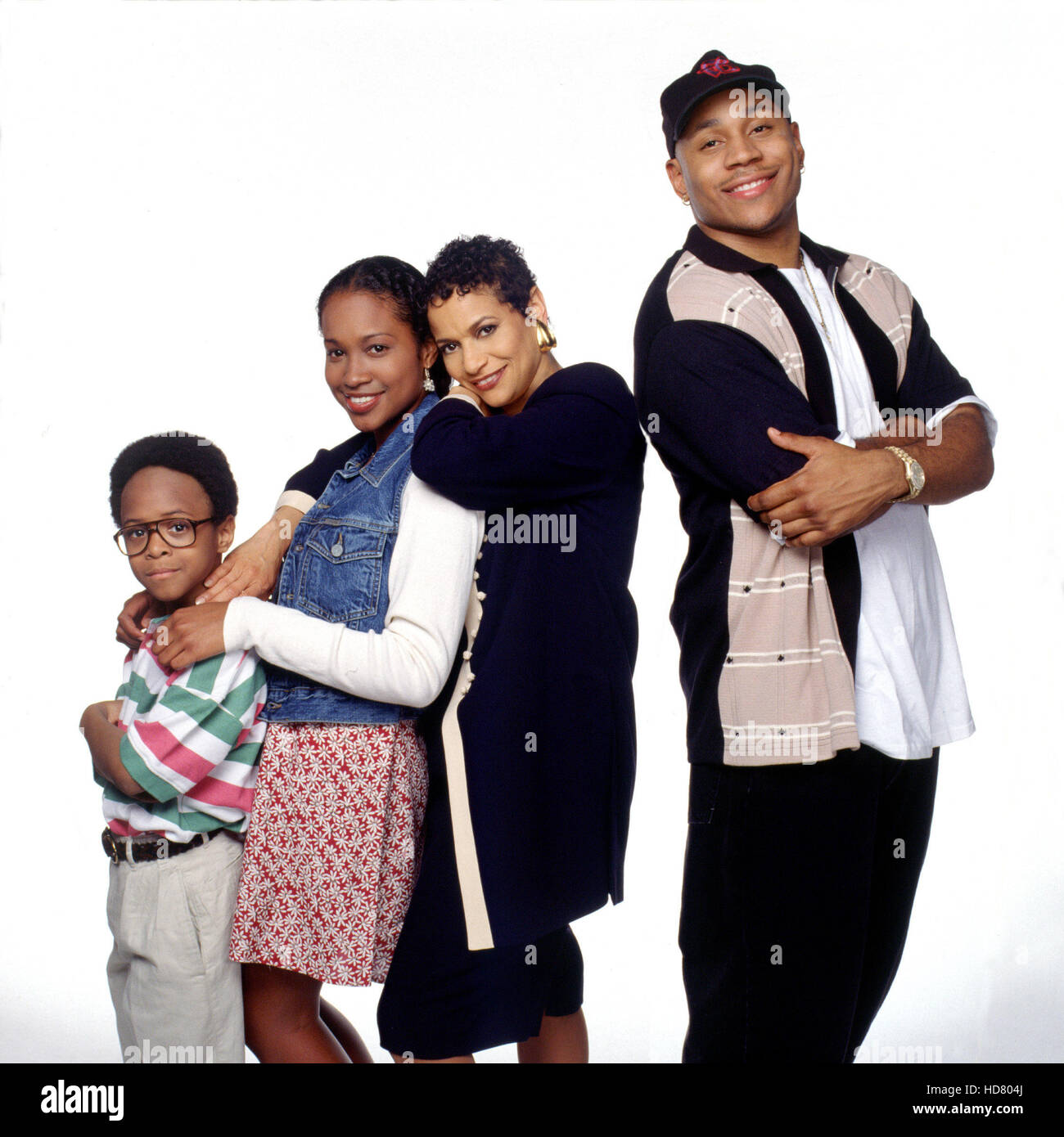 IN THE HOUSE, Jeffery Wood, Maia Campbell, Debbie Allen, L.L. Cool J, (1995-Season  1), 1995-99, (c)NBC/courtesy Everett Stock Photo - Alamy