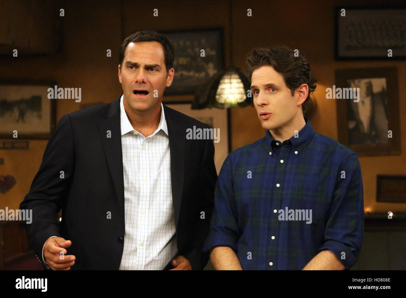 IT'S ALWAYS SUNNY IN PHILADELPHIA, lr Andy Buckley, Glenn Howerton in
