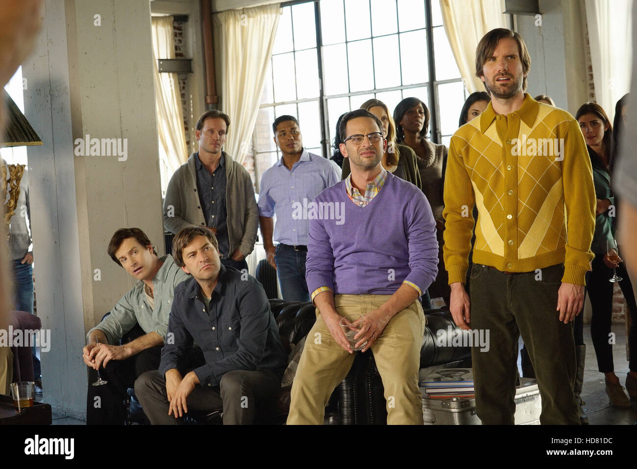 THE LEAGUE, l-r: Rob Huebel, Mark Duplass, Nick Kroll, Jonathan Lajoie ...