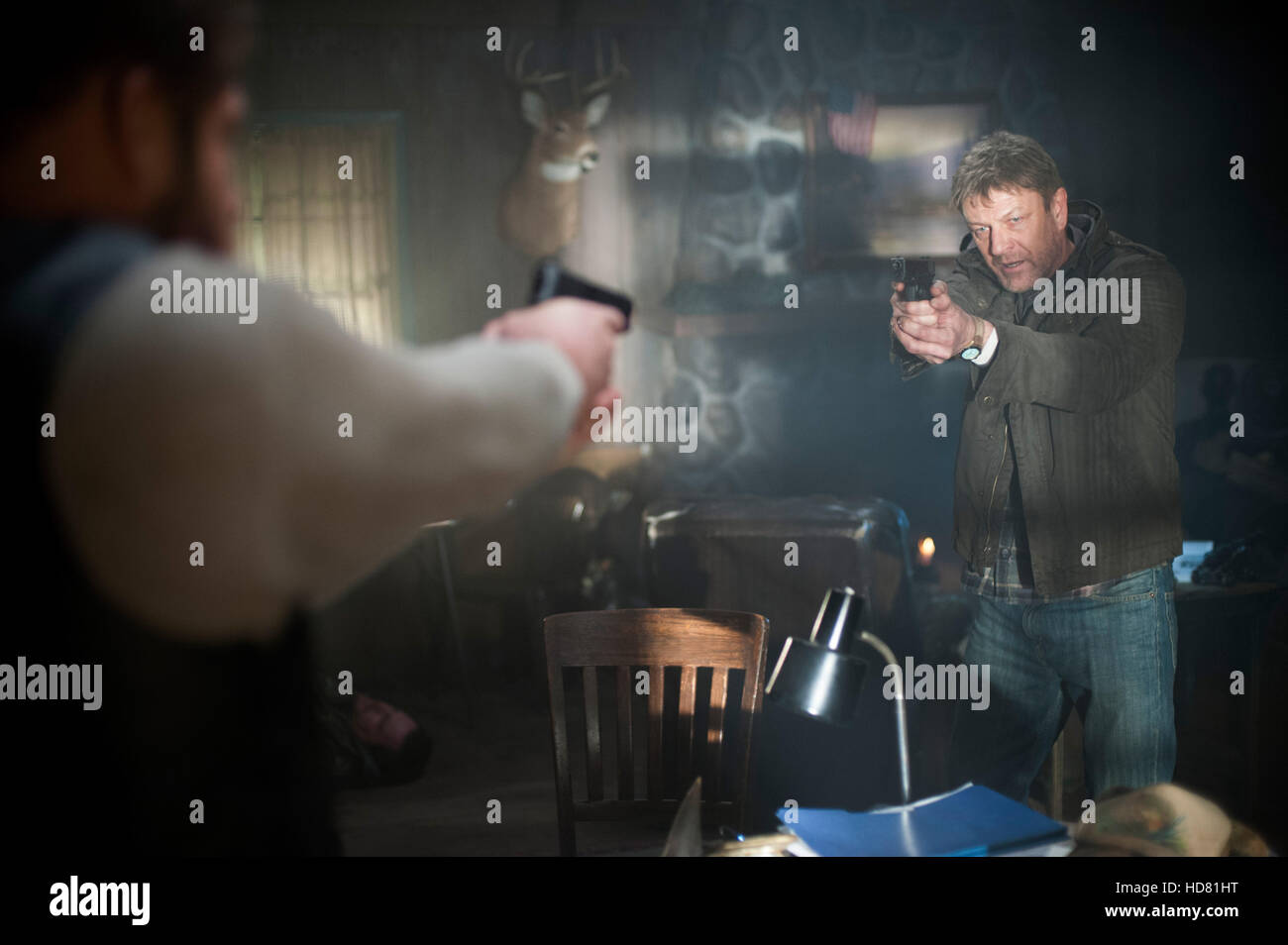 LEGENDS, right Sean Bean in 'Pilot' (Season 1, Episode 1, aired August